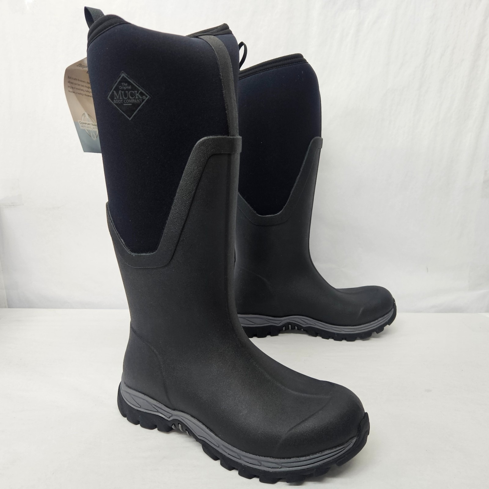 Muck Boot Arctic Sport Ii Tall Extreme Conditions As2t-000 Black Women's Size 9
